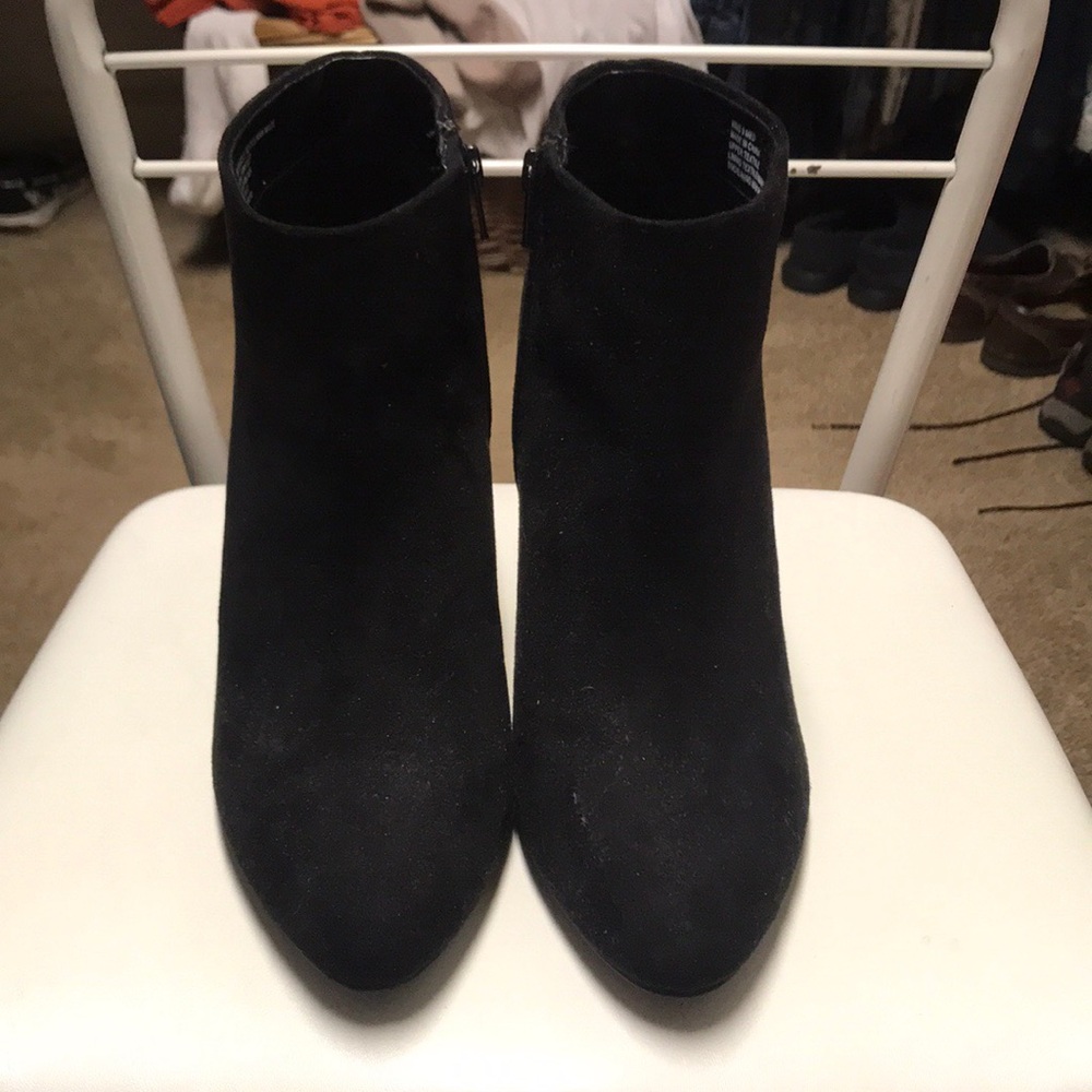 Suede Booties